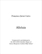 Alleluia SATB choral sheet music cover